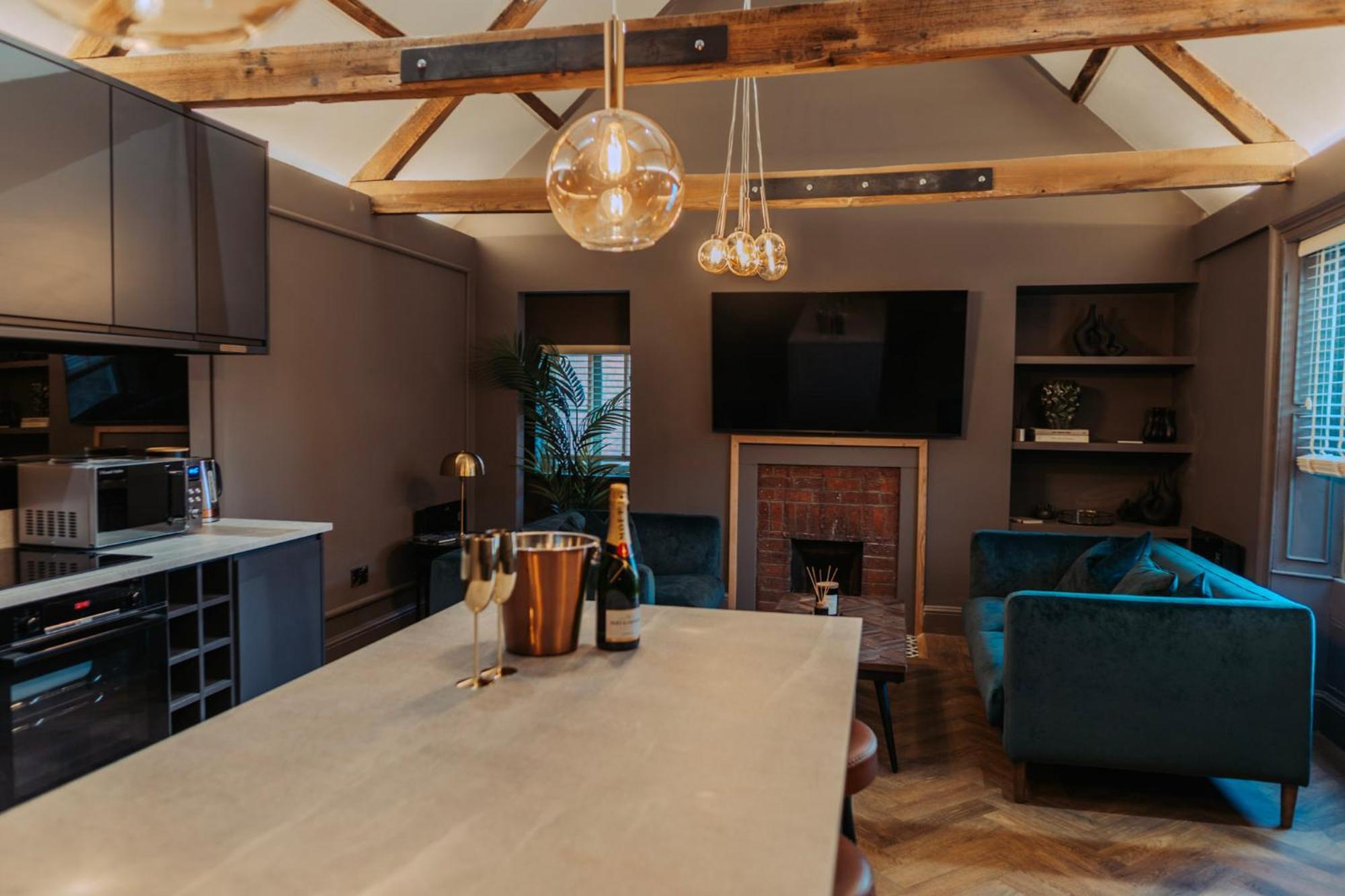 Magistrates Penthouse Suite - Town Centre Apartments With Spa Morpeth Zewnętrze zdjęcie